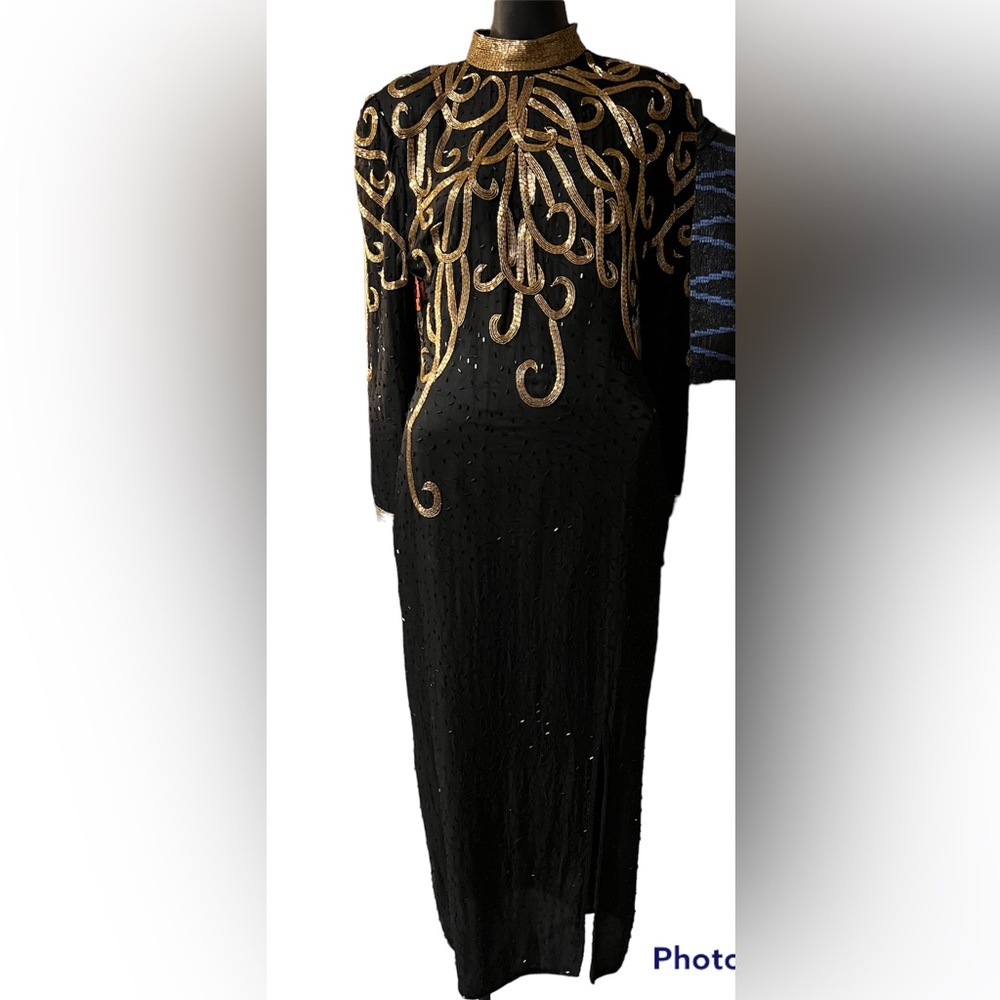 Vintage Laurence Kazar dress